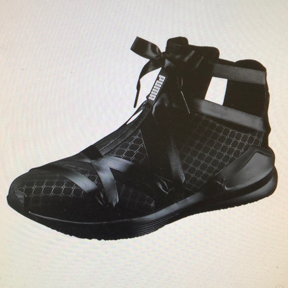 Puma FIERCE ROPE SATIN En Pointe WOMENS Sneakers - Picture 2 of 8